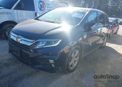 2018 Honda Odyssey Ex-L z USA, uszkodzony, nr VIN 5FNRL6H76JB075274